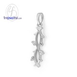 จี้เพชร จี้ทองคำขาว จี้เพชรแท้ -P1160DWG